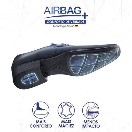 Imagem de Sapato Social Jota Pe Verniz Preto Air 074894tr