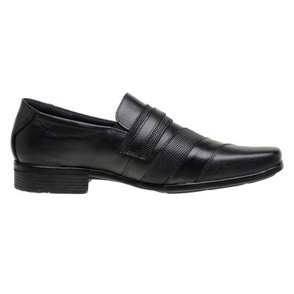 Imagem de Sapato Social Masculino Casual De Couro Bovino + Cinto (SL3051)