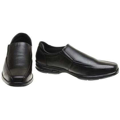 Imagem de Sapato Social Masculino Confort Slip On em Couro Elegância e Conforto em Cada Passo