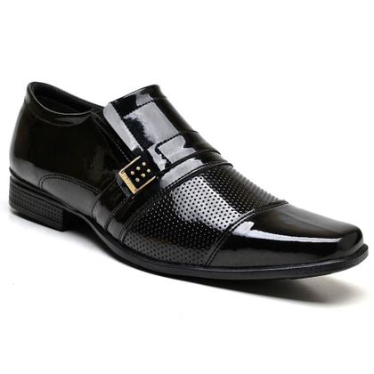 Imagem de Sapato Social Masculino Confortavel Preto