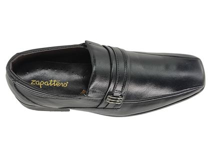 Imagem de Sapato Social Masculino Couro Derby Conforto  Zapattero 6046