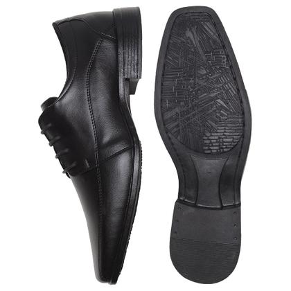 Imagem de Sapato Social Masculino de Amarrar Preto- West Boots
