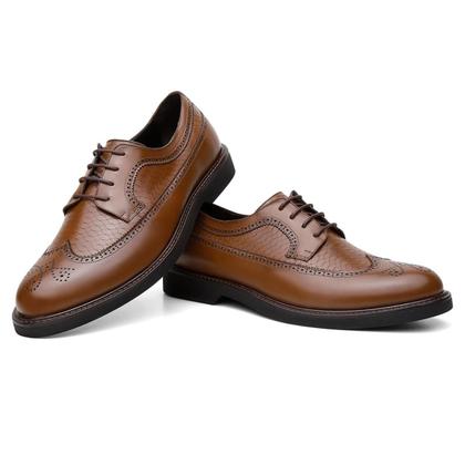 Imagem de Sapato Social Masculino Derby Brogue Inglaterra Couro