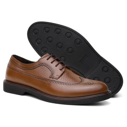 Imagem de Sapato Social Masculino Derby Brogue Inglaterra Couro