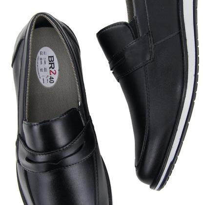 Imagem de Sapato Social Masculino Design Loafer Italiano Clássico Elegante Formal Eventos Casamento