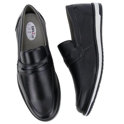 Imagem de Sapato Social Masculino Design Loafer Italiano Clássico Elegante Formal Eventos Casamento