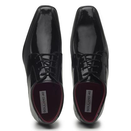 Imagem de Sapato Social Masculino Elegante Cadarço Detalhe em Metal