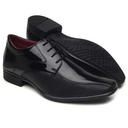 Imagem de Sapato Social Masculino Elegante Cadarço Detalhe em Metal