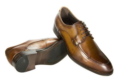 Imagem de Sapato Social Masculino em Couro Confort Tan - Cód: 316101-002