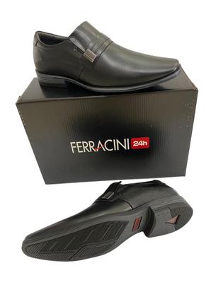 Imagem de Sapato social masculino ferracini porto 6208-575g em couro