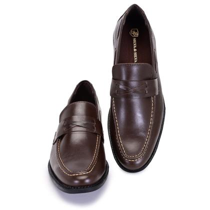 Imagem de Sapato Social Masculino Loafer Mocassim Em Couro Elegante Ma