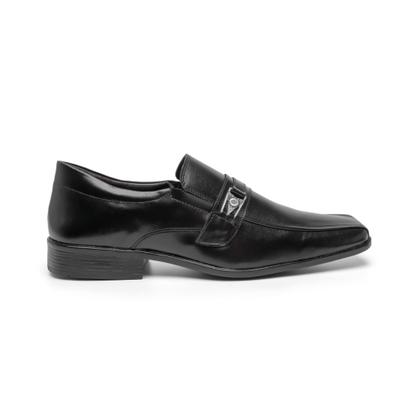 Imagem de Sapato Social Masculino Numero Grande45 46 47 48 Couro Confort Oxford Tamanho Especial