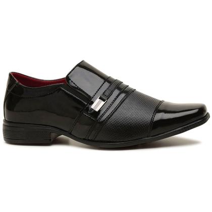 Imagem de Sapato Social masculino preto estilo italiano numeração 37 ao 44 ref 109