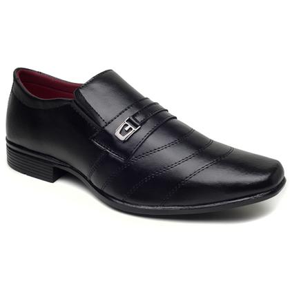 Imagem de Sapato Social masculino preto estilo italiano numeração 37 ao 44 ref 114