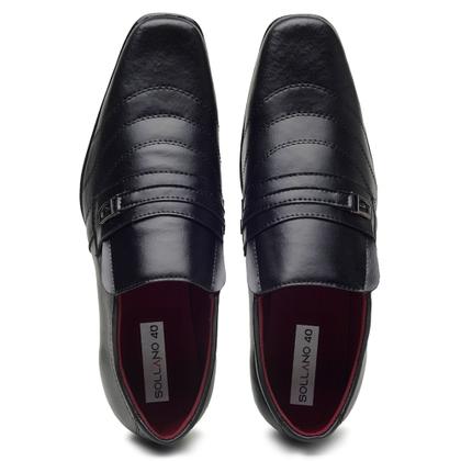 Imagem de Sapato Social masculino preto estilo italiano numeração 37 ao 44 ref 114