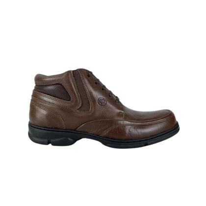 Imagem de Sapato Social Original Anatomic Gel Couro Floater Troy/Furado Brown - Ref. 7898