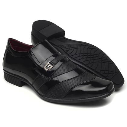 Imagem de Sapato Social Sollano Elegante Masculino com Detalhe Fivela
