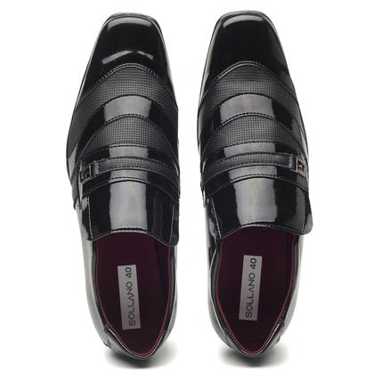Imagem de Sapato Social Sollano Elegante Masculino com Detalhe Fivela