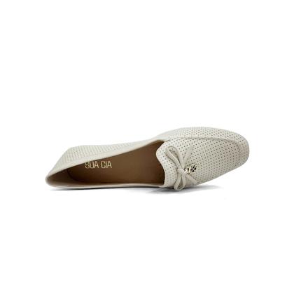 Imagem de Sapato Sua Cia Mocassim 8263.15836 New Off White
