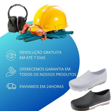 Imagem de Sapato Tênis Segurança 103 FClean EVA Antiderrapante Sem Bico Marluvas CA 48714