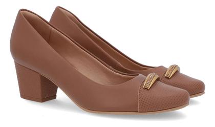 Imagem de Sapato Usaflex Feminino Scarpin Couro Salto Brilho Q6698