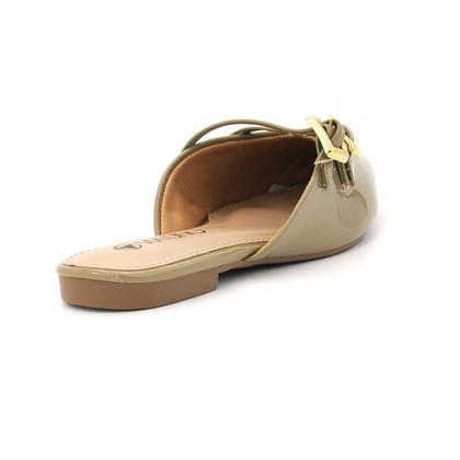 Imagem de Sapato Via Uno 866053 Sapatilha Mule Bico Fino Feminino