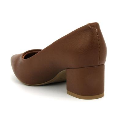 Imagem de Sapato Vizzano 1220.315 Scarpin Salto Grosso Social Bico Fino Feminino