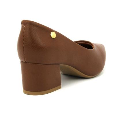 Imagem de Sapato Vizzano 1220.315 Scarpin Salto Grosso Social Bico Fino Feminino