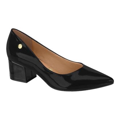 Imagem de Sapato Vizzano 1220.315 Scarpin Salto Grosso Social Bico Fino Feminino