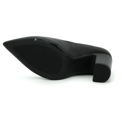 Imagem de Sapato Vizzano 1285.400 Scarpin Salto Grosso Social Bico Fino Feminino