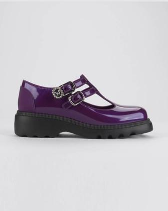 Sapato Zaxy Wandinha Tratorado Mocassim Oxford Salto - Grendene