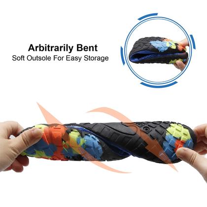 Imagem de Sapatos aquáticos L-RUN Athletic Barefoot para mergulho na praia