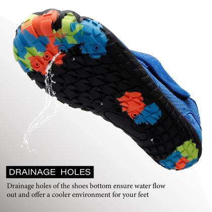 Imagem de Sapatos aquáticos L-RUN Athletic Barefoot para mergulho na praia