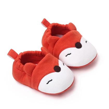 Imagem de Sapatos de Bebê para Inverno - Algodão Macio e Quente - Design de Animal