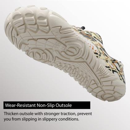 Imagem de Sapatos de caminhada aquática L-RUN para mulheres Barefoot Beige EU37