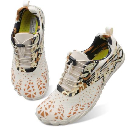 Imagem de Sapatos de caminhada aquática L-RUN para mulheres Barefoot Beige EU37