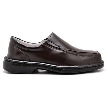 Imagem de Sapatos De Couro Legítimo Masculino Anti Stress Confortável