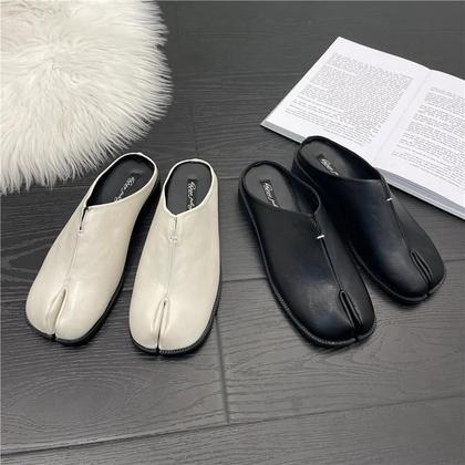 tabiさん Maison Margiela Sapato Tabi De Couro | Preto | FARFETCH BR