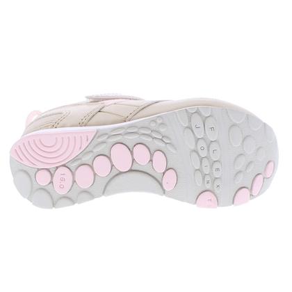 Imagem de Sapatos infantis TSUKIHOSHI Racer com fecho de alça dourado/rosa - 9 crianças