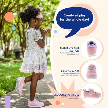 Imagem de Sapatos infantis TSUKIHOSHI Racer com fecho de alça e laváveis à máquina