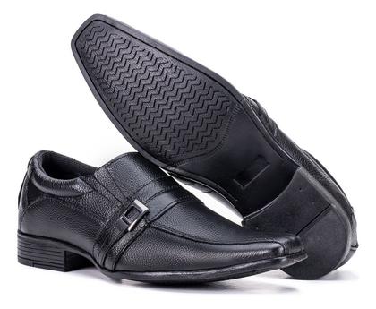 Imagem de Sapatos Social Masculino Couro 100% Legítimo Ath Classic