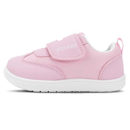 Imagem de Sapatos STQ KIDS Toddler, rosa, bico largo, tênis descalços