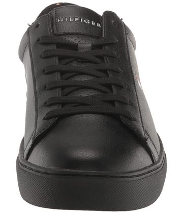 Imagem de Sapatos Tommy Hilfiger Brecon preto/preto para homens tamanho 11,5