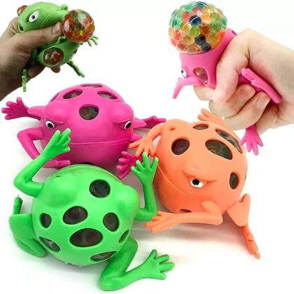 Imagem de Sapinho Bichinho De Apertar Squishy Anti Stress Macio Fidget Toys