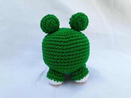 Imagem de Sapo Amigurumi Crochê - Bicho Bola 
