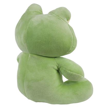 Imagem de Sapo De Pelúcia Sentado Sorriso Fofinho 27Cms - Verde