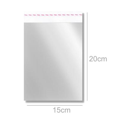Imagem de Saquinho adesivado transparente e metalizado 15x20cm com 100 unidades