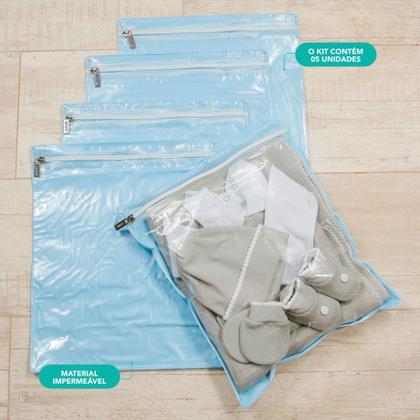 Imagem de Saquinhos organizadores sofisticados e ecológicos com toque acetinado