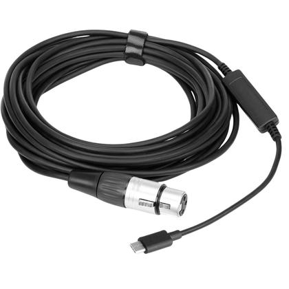 Imagem de Saramonic Cabo de interface microfone XLR fêmea para USB-C