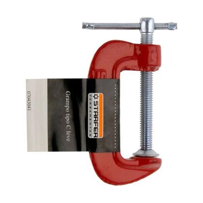 Imagem de Sargente Tipo C Grampo Starfer 3 Polegadas Para Marcenaria